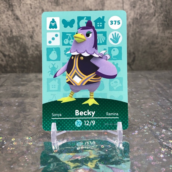 Becky #375 Animal Crossing Amiibo Card - Picture 7 of 8
